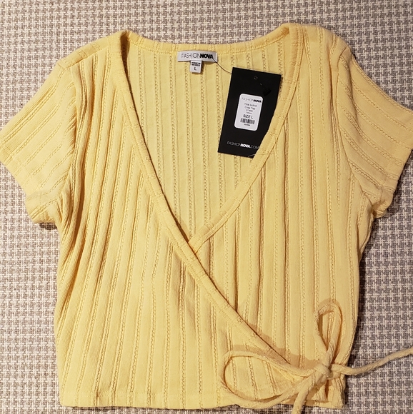 BNWT FN wrap top - Picture 1 of 2